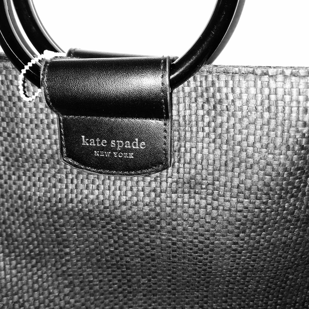Kate Spade Large Woven Tote Bag - Picture 3 of 8
